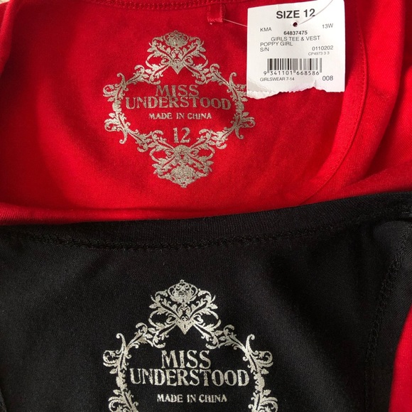 Miss Understood long sleeve top and vest - Picture 7 of 10